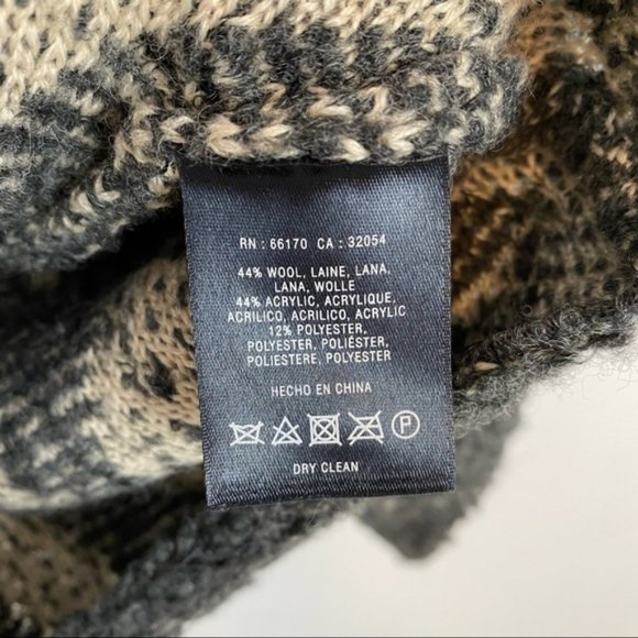 Anthropologie | Angel Of The North | Textured Chevron Cardigan Sweater Size S - Picture 9 of 9